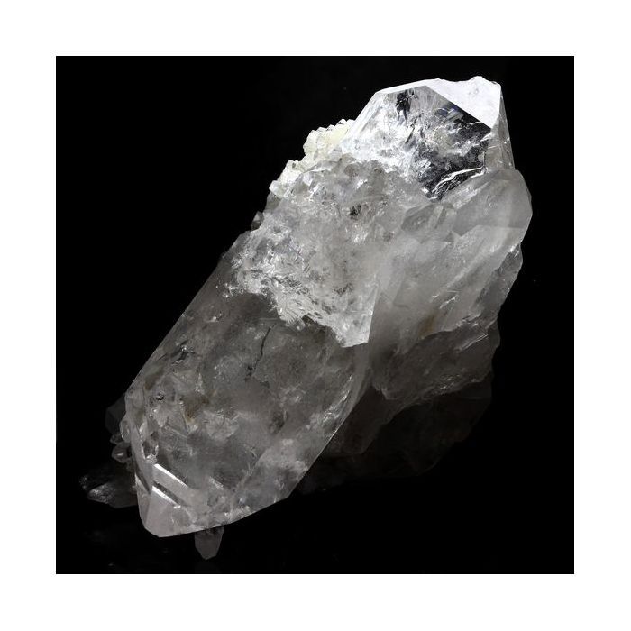 Pierres et Minéraux. Quartz + Albite. 816.2 ct. Plan du Lac, Oisans, Savoie, France.