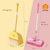 Kids' Mini Broom and Dustpan Set: Baby-Friendly Toy for Sweeping and Mopping