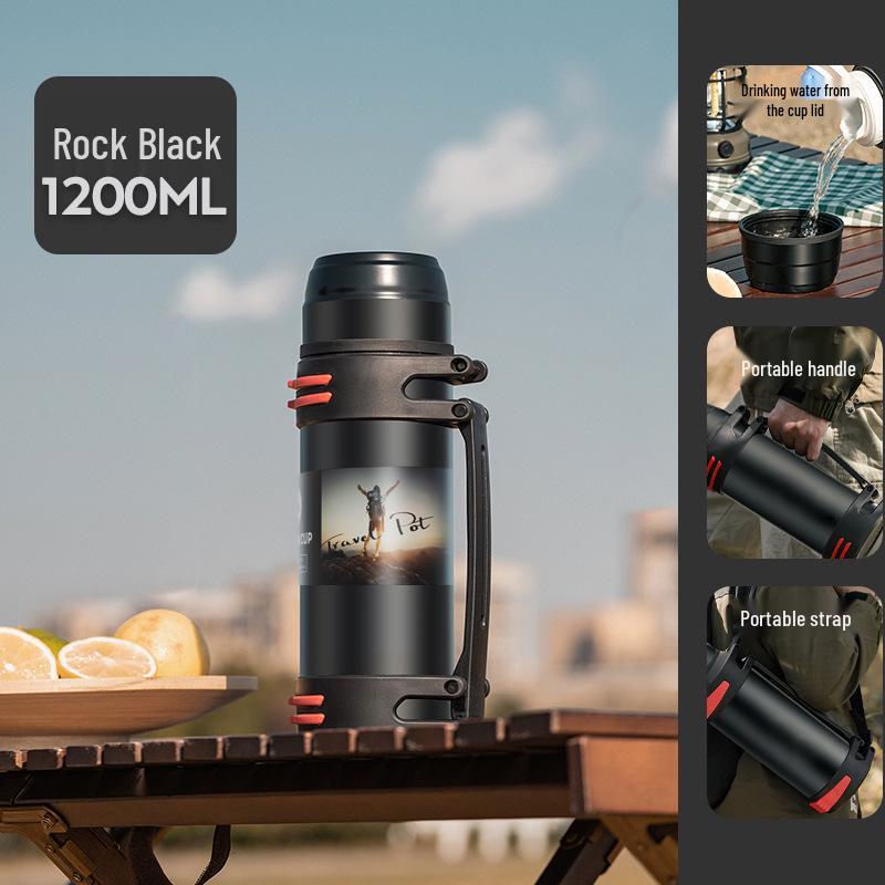 5L Stainless Steel Insulated Thermos Cup - Men s Portable Car Water Bottle for Travel