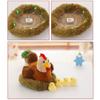 Ostern Henne Spielzeug Huhn Stofftier Set Plüsch Bauernhof Henne Hühnerstall und Küken Set Dekoration