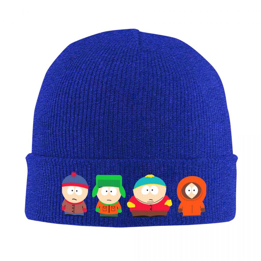 Niedliche Southparkk Cartoon Mützen Herbst Winter Beanie Mode Anime Mütze Weiblich Männlich Skullcap