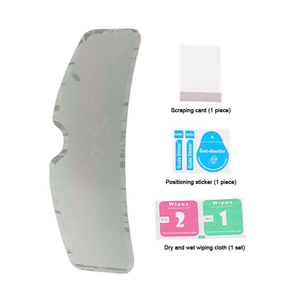 Universal Motorcycle Helmet Clear Patch Film Anti-fog And Rain Film Nano Coating Sticker Film Helmet Motocross 1PC