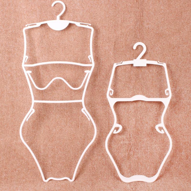 Body Shape Lingerie Hanger Foldable Durable Closet Organizer Swimsuit Hanger For Closet For Stores Boutiques Show Window Bedroom