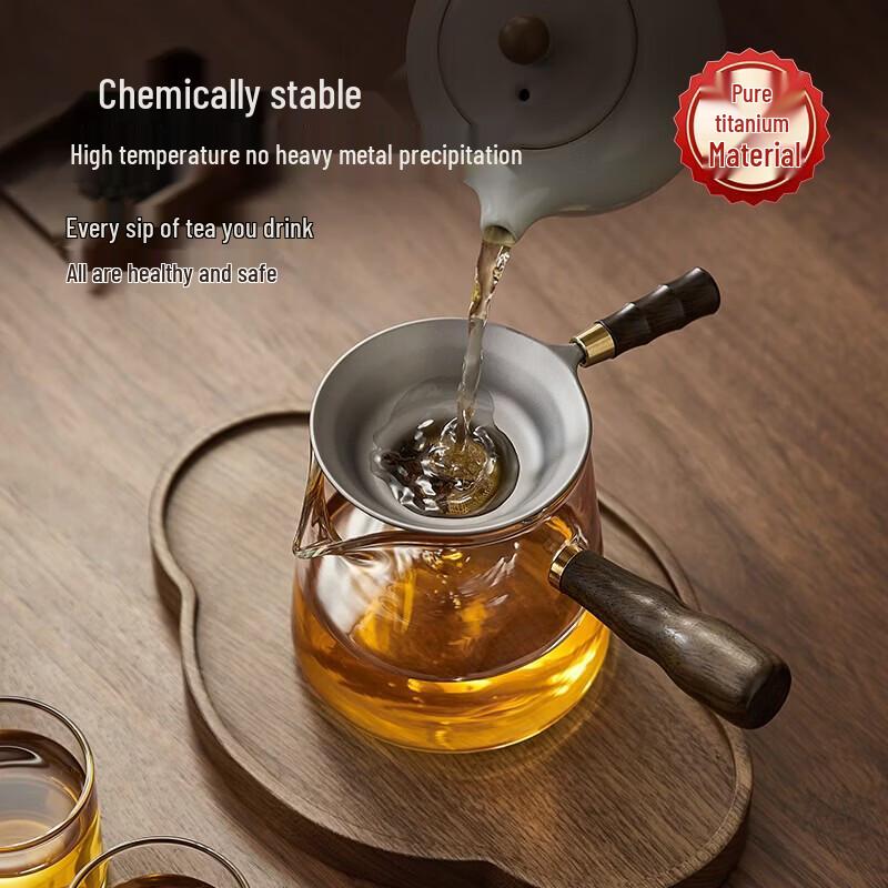 YIHUTEA Pure Titanium Tea Strainer