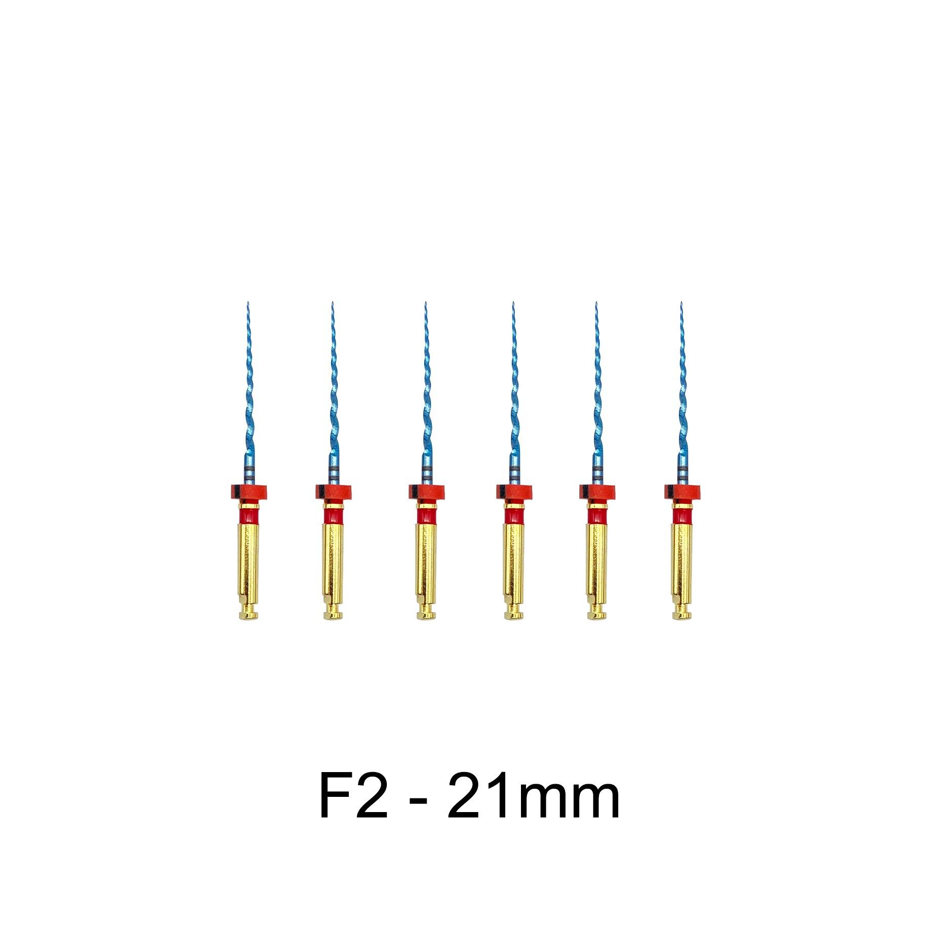 

Супер-файл для стоматологических инструментов, синий роторный Pro, гибкий конусный файл для активации тепла, для корневых каналов 21mm F2