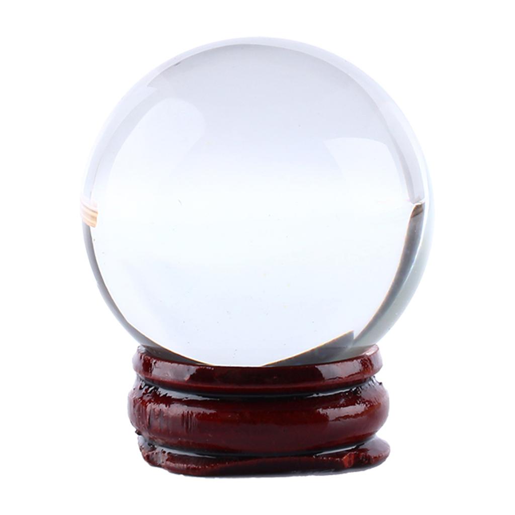 Asian Rare Natural Quartz Clear Magic Crystal Healing Ball Sphere 40mm