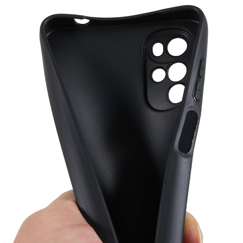 Für Motorola Moto G22/E32 4G Kratzfeste Glänzende Handyhülle Flexible TPU Rückseite