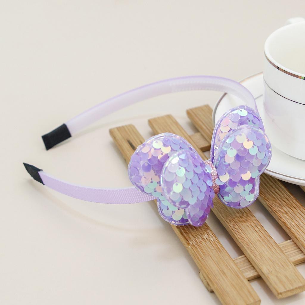 1PC Cute Butterfly Headbands for Girls Double Butterfly Hair Bows Hairbands with Teeth Kids Children Hair Accessories