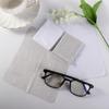 10Pcs Suede Lens Cleaner Cloth Letter Sunglasses Cleaning Wipes Glasses Cleaner Cloth  Phone