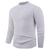 Men's And Women's Casual And Fashionable Knitted Sweaters, Long-sleeved Round-neck Knitted Checkered Top Sweaters