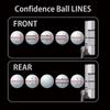 BIRDIE79 Birdie Liner Golf Ball Marker Alignment Tool Triple Line Golf Stencil with 3 Color Pen and Gift Box Patent Pending T-Putt - -