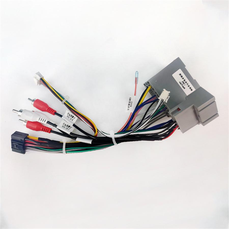 Car 16pin Audio Wiring Harness With Canbus Box For Ford Explorer Escape Edge Exp