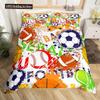 Tennis Ball Duvet Cover Set Sports Game Themed Bedding Set Twin Size For Boys Teens Adult Tennis Racket Ball Comforter Cover