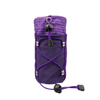 Large Capacity Backpack Strap Pouch Portable Anti-lost Storage Expansion Bag Wear-resistant Versatile Water Bottle Holder Travel