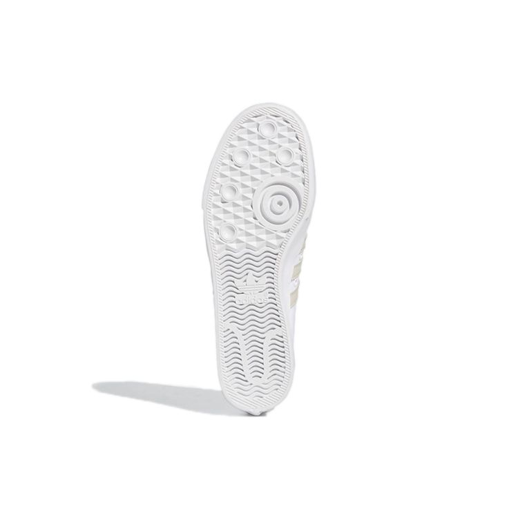 Adidas Originals Nizza Comfortable Wrap Non-Slip Lightweight Low-Top Skate Shoes Unisex Skate Shoes Cloud-White GZ8657