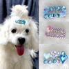 Dream Princess Rhinestone Hair Clip for Yorkshire Terrier & Maltese Puppies - Shiny Pet Accessory