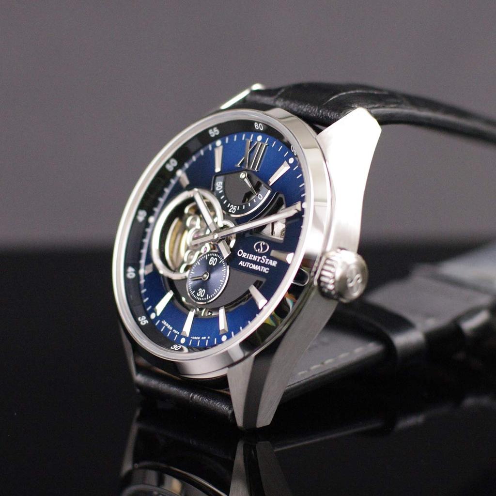 Orient STAR Automatic Manual Power Modern [ORIENT] (with Winding) Watch, 50-hour Reserve, Skeleton, RE-AV0005L00B, Men's