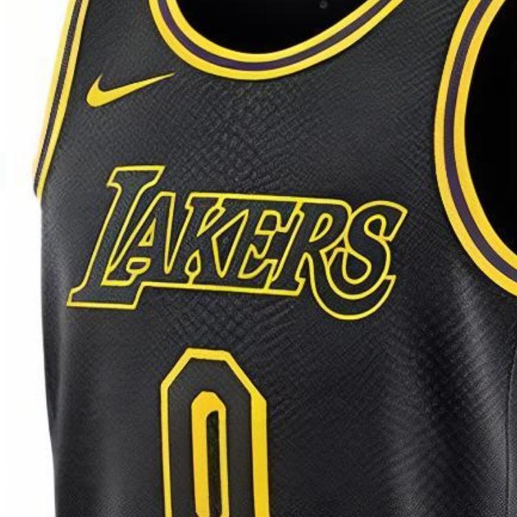 Nike x NBA LA Lakers Icon Edition Jerseys 'Kyle Kuzma 0' Men's DJ1433-012