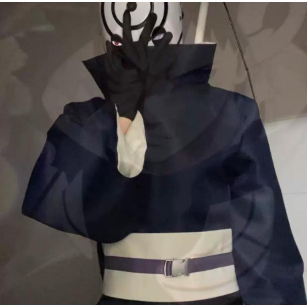 Uchiha Obito Anime Cosplay Kostiumy Halloween Kostiumy Dla Kobiet Mężczyzn Japońskie Szaty Kimono Festiwal Występów