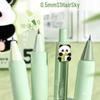 Panda Banda Quick-Dry Black Gel Pen – Soft Grip, European Style, Student-Friendly