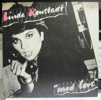 LP Record LINDA RANSTADT  Mad Love P10799YPROMO ASYLUM 1980 Japan Rock Used