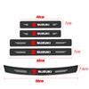 Car Anti-skid and Anti-scratch of Carbon Fiber Threshold Strip for Suzuki Swift Jimny Grand Vitara SX4 Samurai Spacia Liana Car