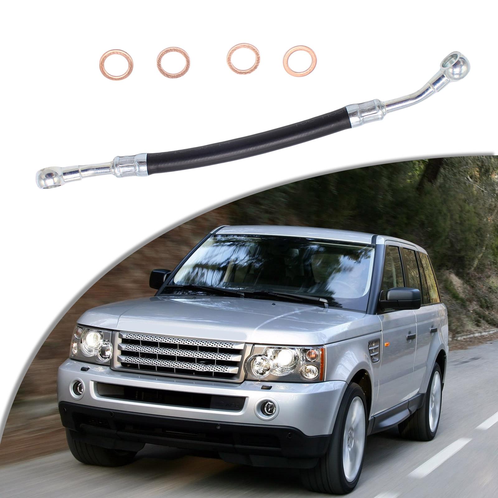 

Replacement Engine Oil Line Feed Hose Oil Supply Line Hose for E36 E46 11361705532 Auto Accessories with Seal Washers 1 set