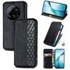 For Xiaomi 15 Ultra Case Rhombus Imprint PU Leather Wallet Phone Cover
