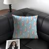 Lightning Fashion Cushion Cover Natural Linen Organic Fabric DoubleSided Printing Sofa Home Decor Gift Pillow Case