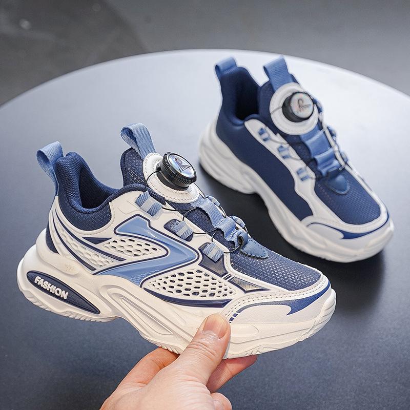 

2025 middle-aged and older children s breathable new autumn and winter leather boys sports shoes waterproof boys shoes 39 yards/inner length about 24.5cm