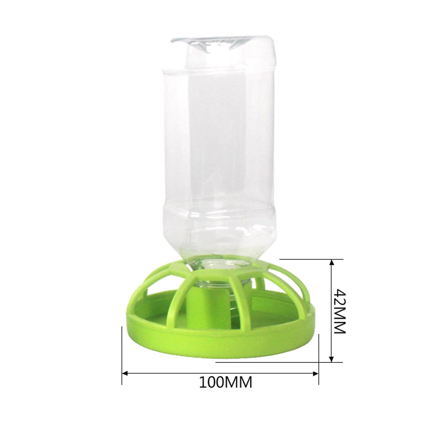 

New Reptile Water Drinker Dispenser Food Bowl Lizard Feeder Round Dish Drink Bottle Lizard Lotus Flower animal feeders