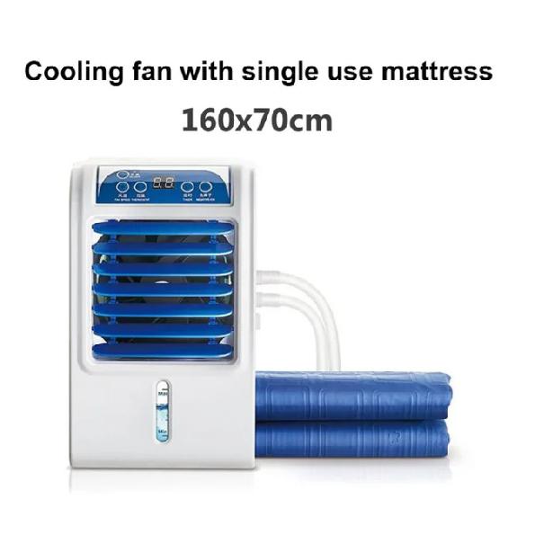 12V Water Circulation Bed Ice Sleeping Pad Cooling Pad Water-cooled Refrigeration Mattress Cooling Fan Conditioner Air Condition