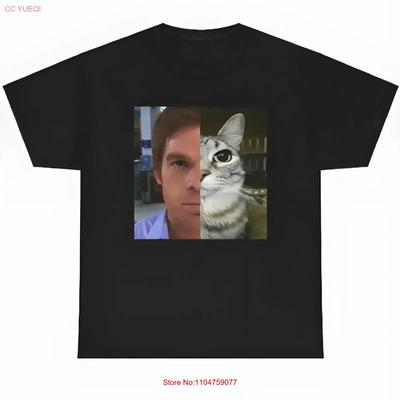 Mens Funny Cat Meme T Shirt 100 Cotton Crew Neck  Te Vintage Washed Comfortable Versatile Streetwear Stylish Stretched Fashion
