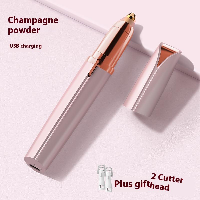 Electric Eyebrow Trimmer Security Hair Removal Eye Brow Epilator USB Charger Mini Shaper Shaver Hair Removal Painless Beauty