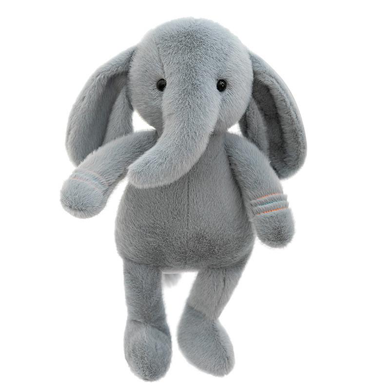 Elephant Children Plush Toy Cute Cartoon Fabric Comfort Naptime Festival Gift