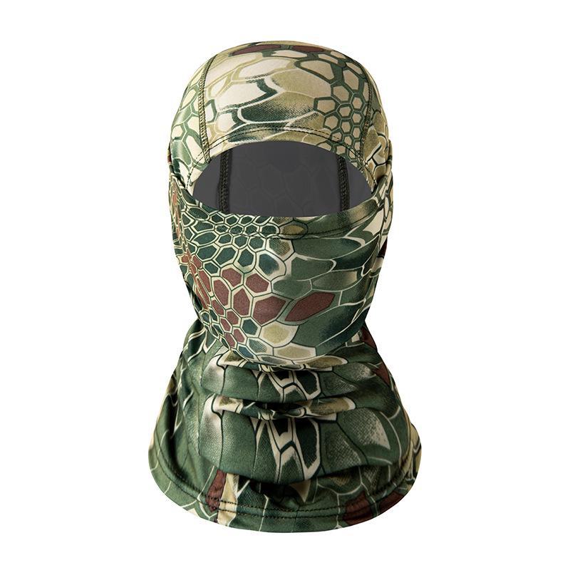 Tactical Flying Tiger Ice Silk Balaclava: Quick-drying, Sun-protective Cycling Mask