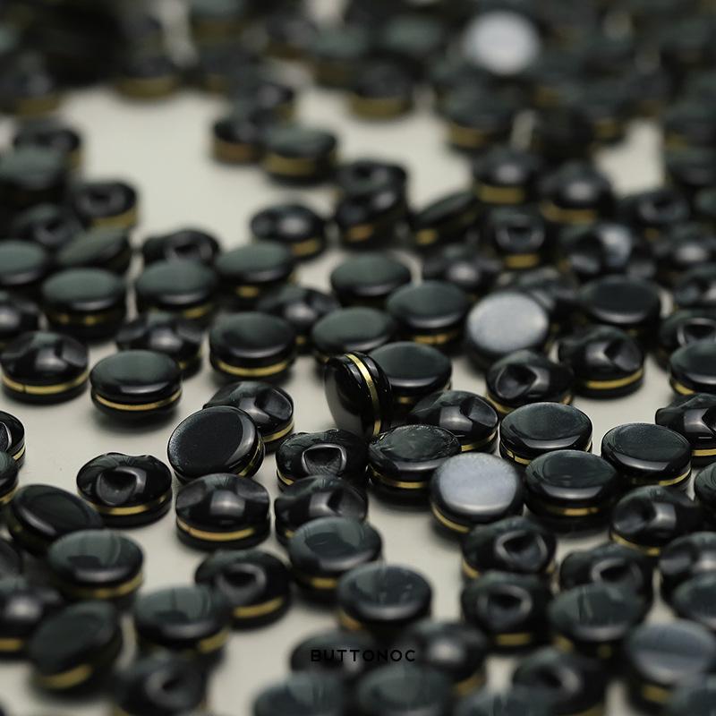 5Pcs Pearlescent Clothes Decorative Button-Up Shirt Knitted Cardigan Dark Eye Buttons Resin Dress Wool Clothes Buttons