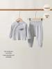 Unisex Newborn Cotton Belly-Protective Two-Piece Set for Autumn Home Wear