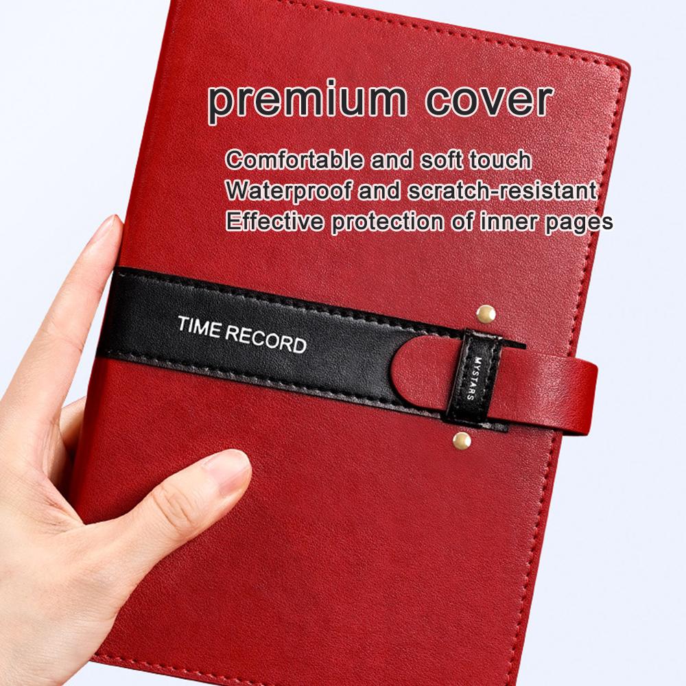 (Kostenlose Logogravur) B5-Business-Notizbuch mit Schnalle, Notizblock für Studenten, Tagebuch, Besprechungsprotokolle für die Arbeit, Notizbuch für Themen