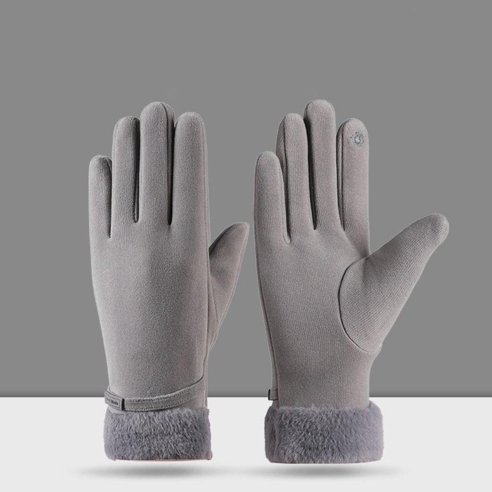 Warm Winter Gloves Touchable Screen Skiing Gloves Full Finger Gloves  for Outdoor Cycling Skiing