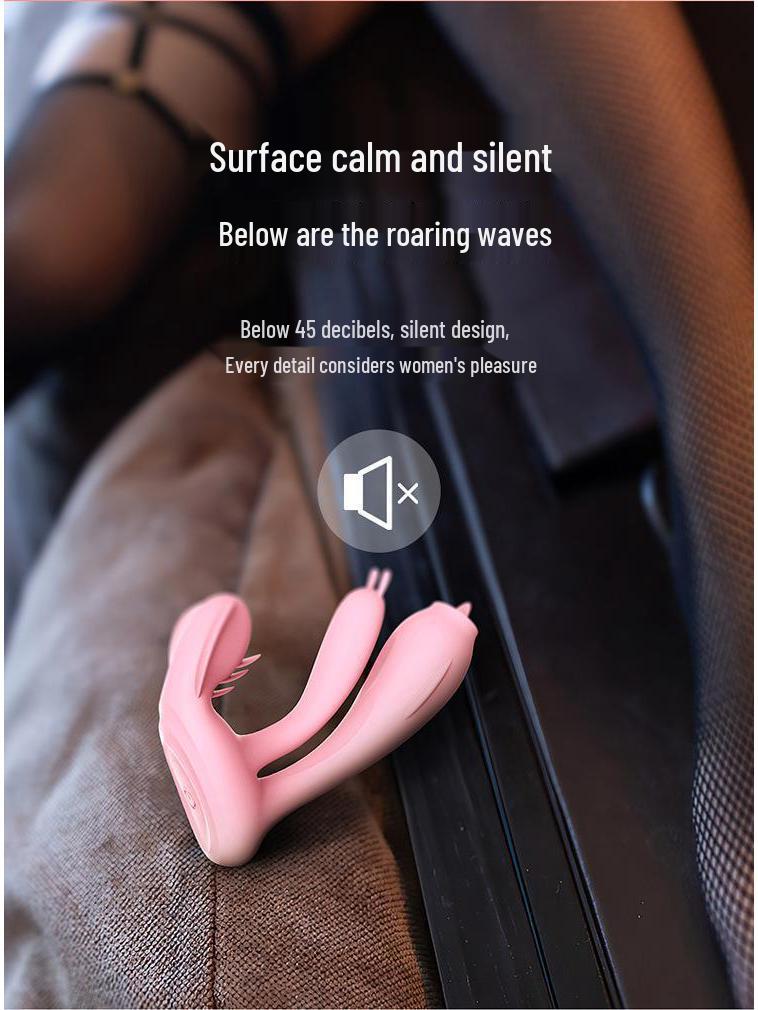 Mature Woman Wearable Remote Control Vibrating Rechargeable Butterfly Vibrator Sex Toy