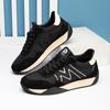 Men's Shoes 2025 Direct Supply Spring and Autumn Casual Men's Shoes Leather Cloth Splicing Forrest Gump Shoes Trend Versatile Breathable Sports Shoes