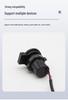 Electric Vehicle USB Charging Plug with Flip-Cover, 12V Round Socket Charger