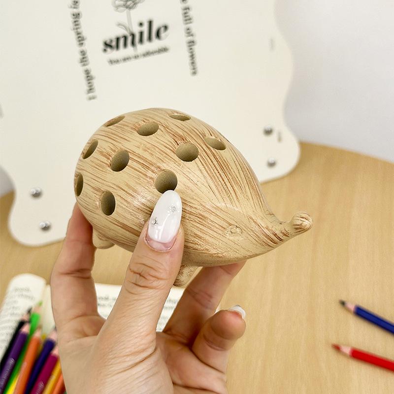 Creative Hedgehog Office Children's Cute Multifunctional Storage Box Home Desktop Ornament