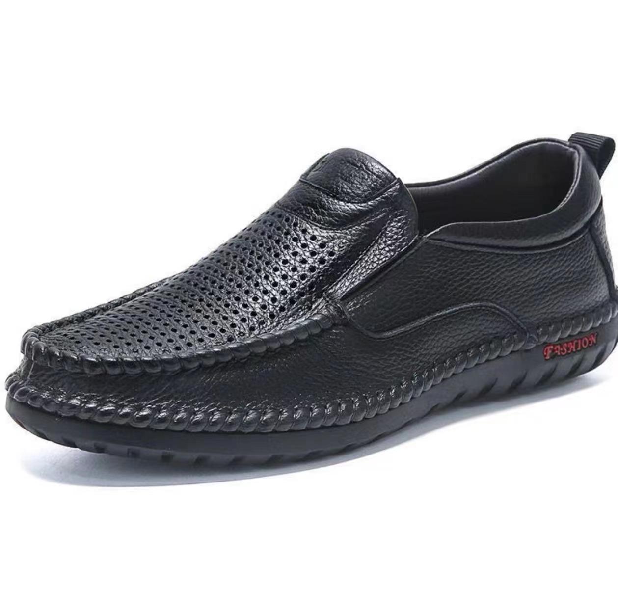 Модная итальянская мужская обувь Повседневная Роскошный бренд Осень Мужские лоферы — фото 9