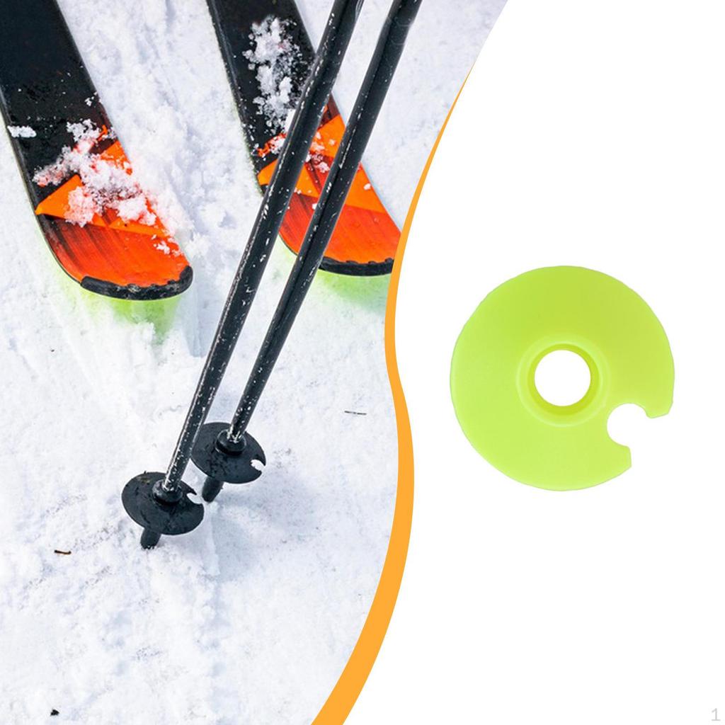 Wanderstockteller Ersatz und Schlamm Schwerlast, Rund, Skistockspitzen Zubehör für