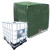 Contenitore IBC da 1000l Copertura Protettiva in Foglio di Alluminio, Tessuto Oxford Impermeabile e Resistente ai Raggi UV Copertura Antipolvere e Durevole per Serbatoio Acqua Piovana