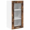 Wall Mounted Cabinet Smoked Oak Finish 40 X 31 X 80 Cm Engineered Wood
