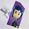 1pc Coraline Beach Towel, Beach and Seaside Swimming Pool Equipment, Fashion Pattern, Rectangular, Travel Essentials