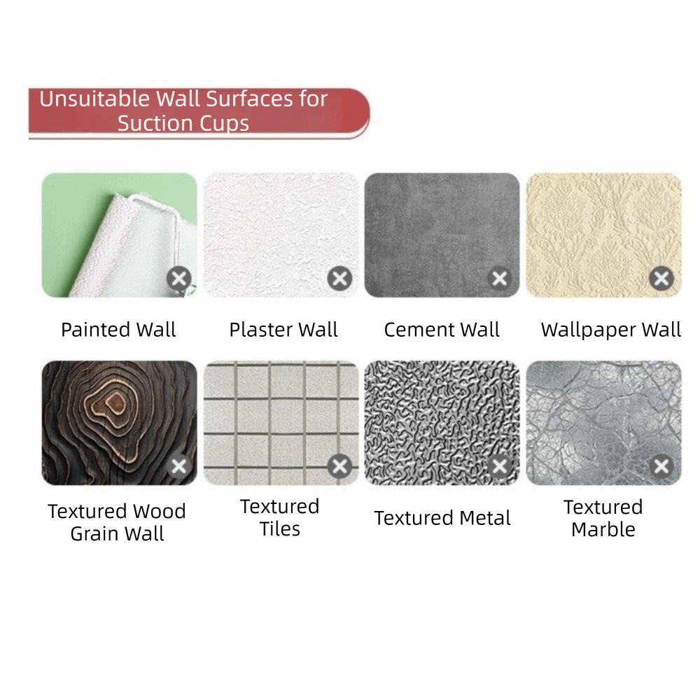 3 PCS Non-Marking Suction Cup Hooks Moisture-proof Kitchen Storage Hooks Wall Hook Living Room